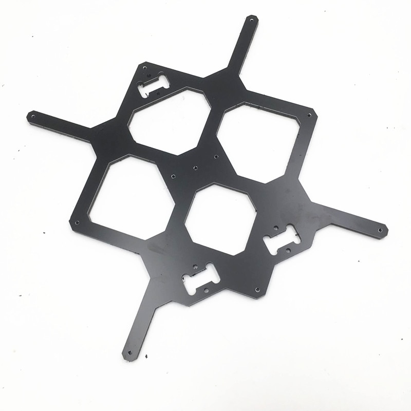 Prusa i3 MK3 3D Drucker Y Wagen 6MM dicke Aluminium verbund Melamin erhitzt platte DIY MK3 i3 3D drucker zubehör