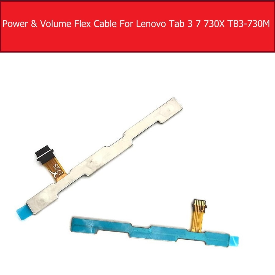 Schalter Auf aus Energie Volumen biegen Kabel Für Lenovo Tab 3 7 TB3-730 730M 730L 730X Energie Schlaf-Geschmack & volumen Geschmack biegen Band