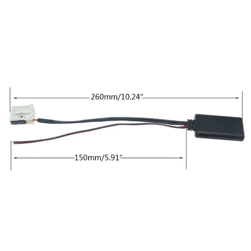 12Stift Bluetooth Modul kabellos Auto Radio Stereo Aux Kabel Adapter Für Peugeot X6HF