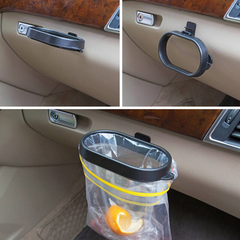 Auto Müll Tasche Auto Mülleimer Faltbare Auto Organizer Rahmen Fahrzeug Rahmen Müll Tasche Lagerung Hängen Halfter Auto Zubehör