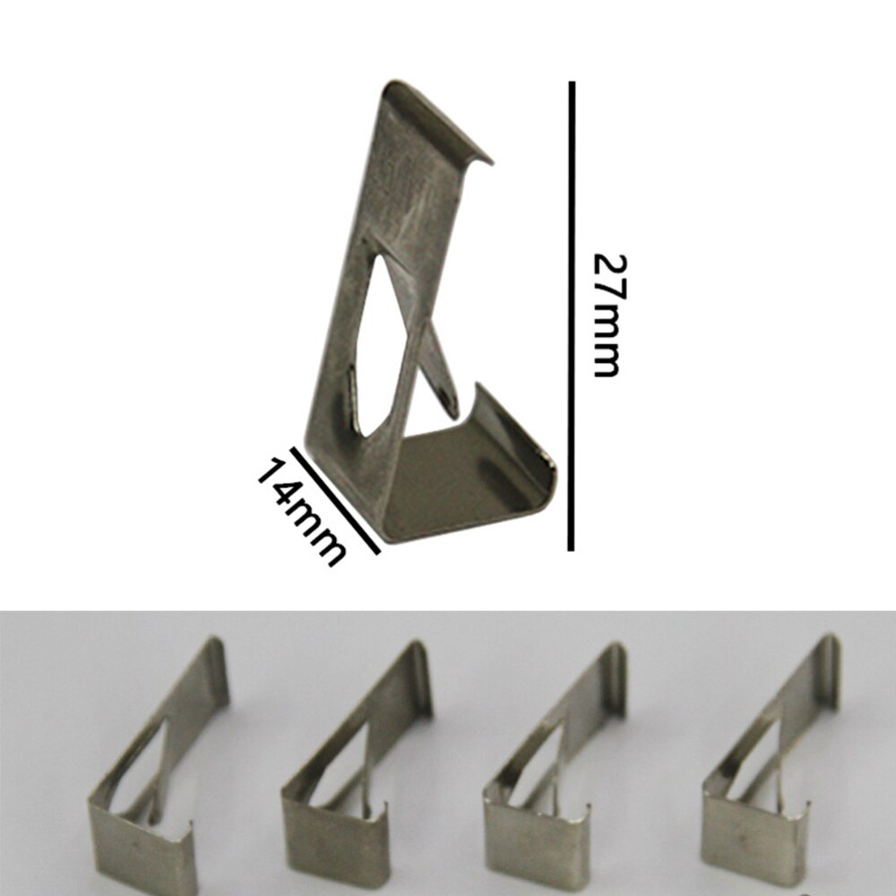 100Stck/einstellen Bild Foto Rahmen Clip Bild KleiderbüGel Bild Hängen Haken für Bild Rahmen Hängen (Silber)