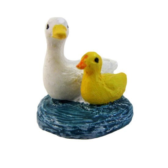 Stehend Ente Terrarium Objekt 2 Stck