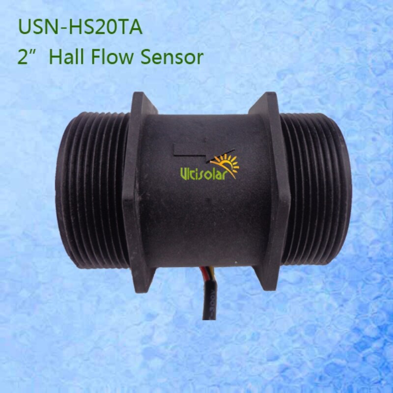 G2 'DN50mm Halle Wasser fließen Sensor Turbine fließen Meter USN-HS20TA 10-300L/min Drehschieber Paddel Durchflussmesser iSentrol Zhongjiang meer