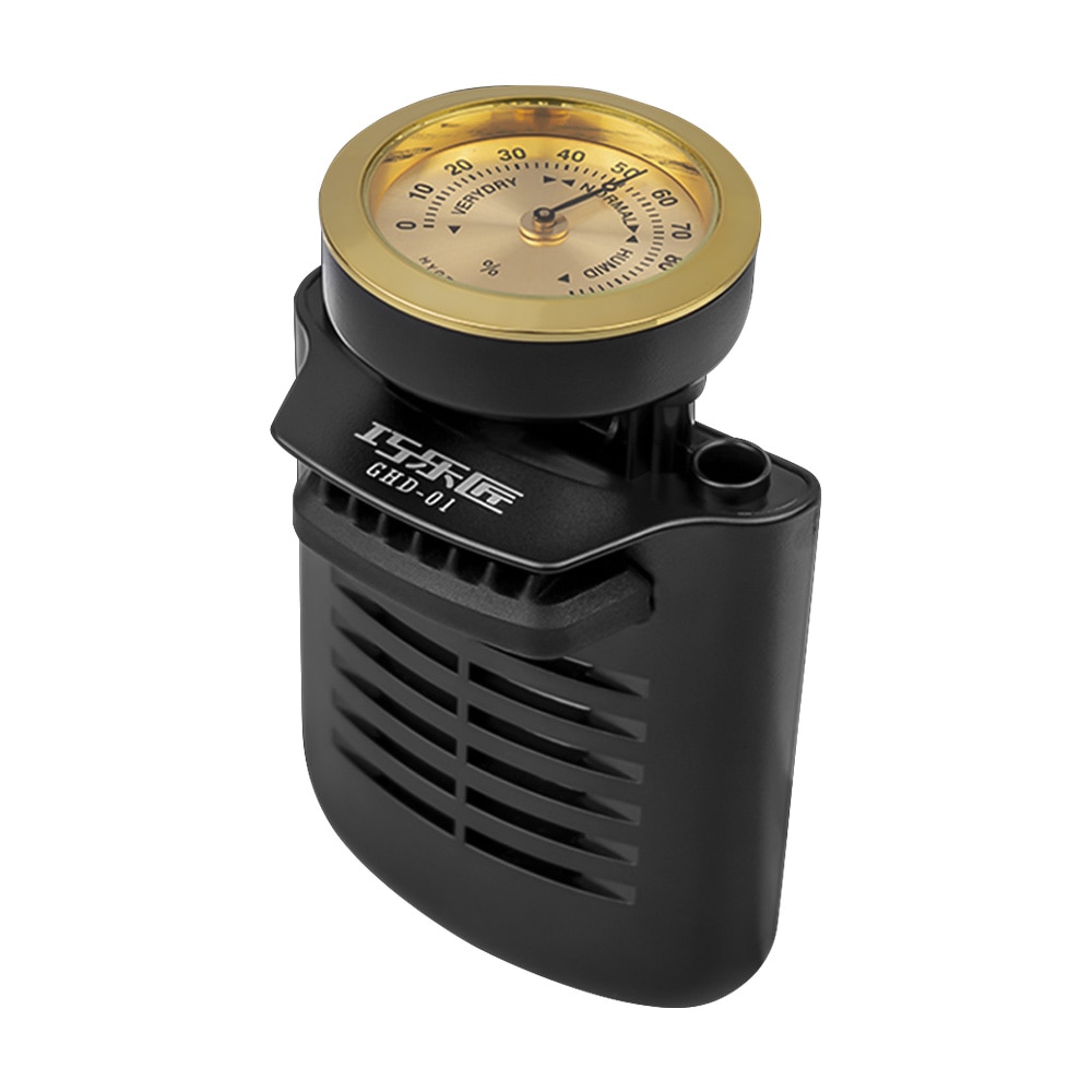 Gitarre Luftbefeuchter Tragbare Hygrometer ABS + Metall Material für Volk Gitarre Klassische