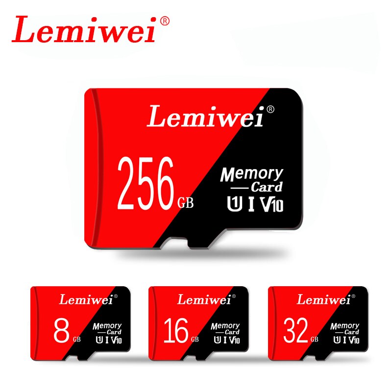 Mikro sd karte 32gb 64gb 128gb Speicher Karte carte sd Class10 Mini Blitz TF Karte 8gb 16gb Microsd-Stock 256gb freies Adapter