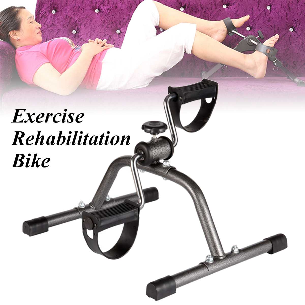Haushalt Mini-Heimtrainer Bodybuilding Maschine Ältere Bein-Bein Rehabilitation Trainer Fitness Ausrügestochen Schlanke Bein Material