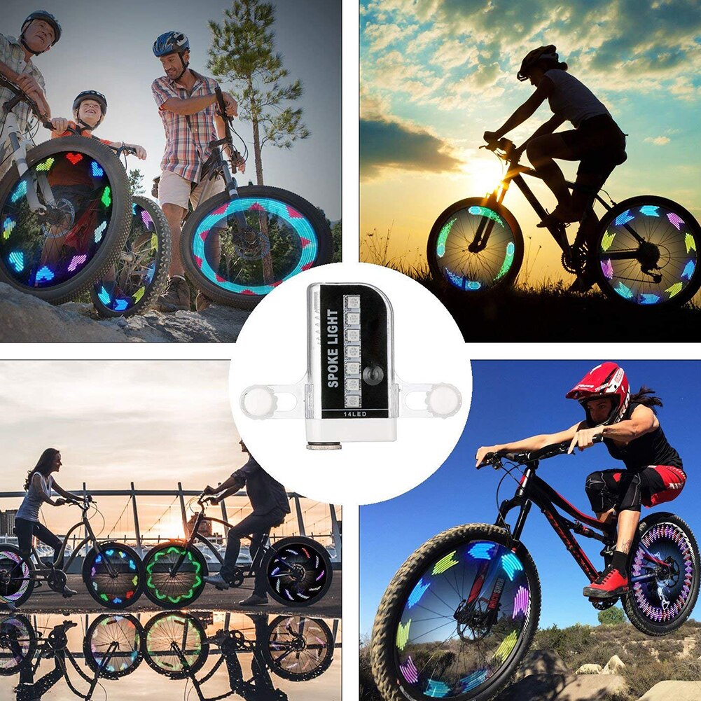 Fahrrad LED Licht Reifen Ventil Kappe Fahrrad-Licht Berg Straße Fahrrad Radfahren Reifen Rad Lichter LED Neon- Lampe Abdeckung Rad