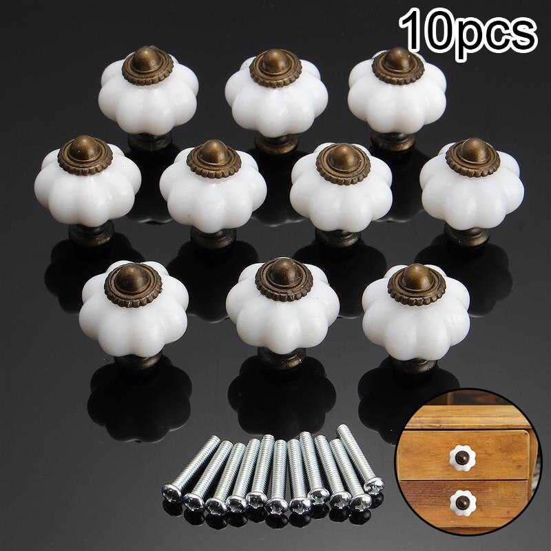 Jahrgang Schrank Acryl Knopf Weiß Griff Tür ziehen Schublade Schrank Hardware- einstellen