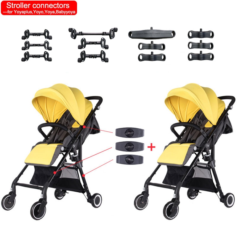 Zwilling Baby Kinderwagen Anschlüsse Bebe Zubehör Für Yoya Plus YoyaYoyo Babyyoya Vovo Tianrui Cybex Bugaboo Wagen Universal-