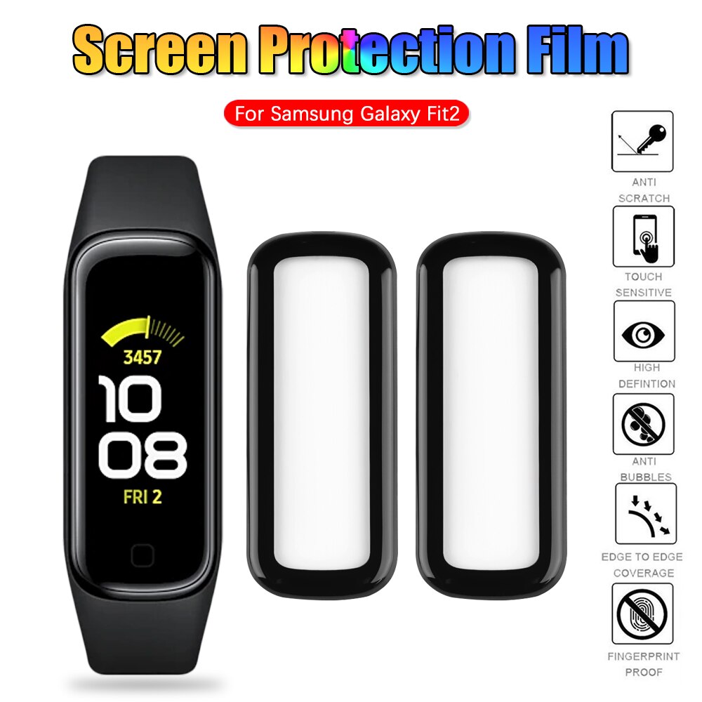 2Stck 3D Bildschirm Schutz Für Samsung Galaxis passen2 voll Abdeckung Sanft klar Schutz Film Smartwatch Schutz Smartwatch Zubehör