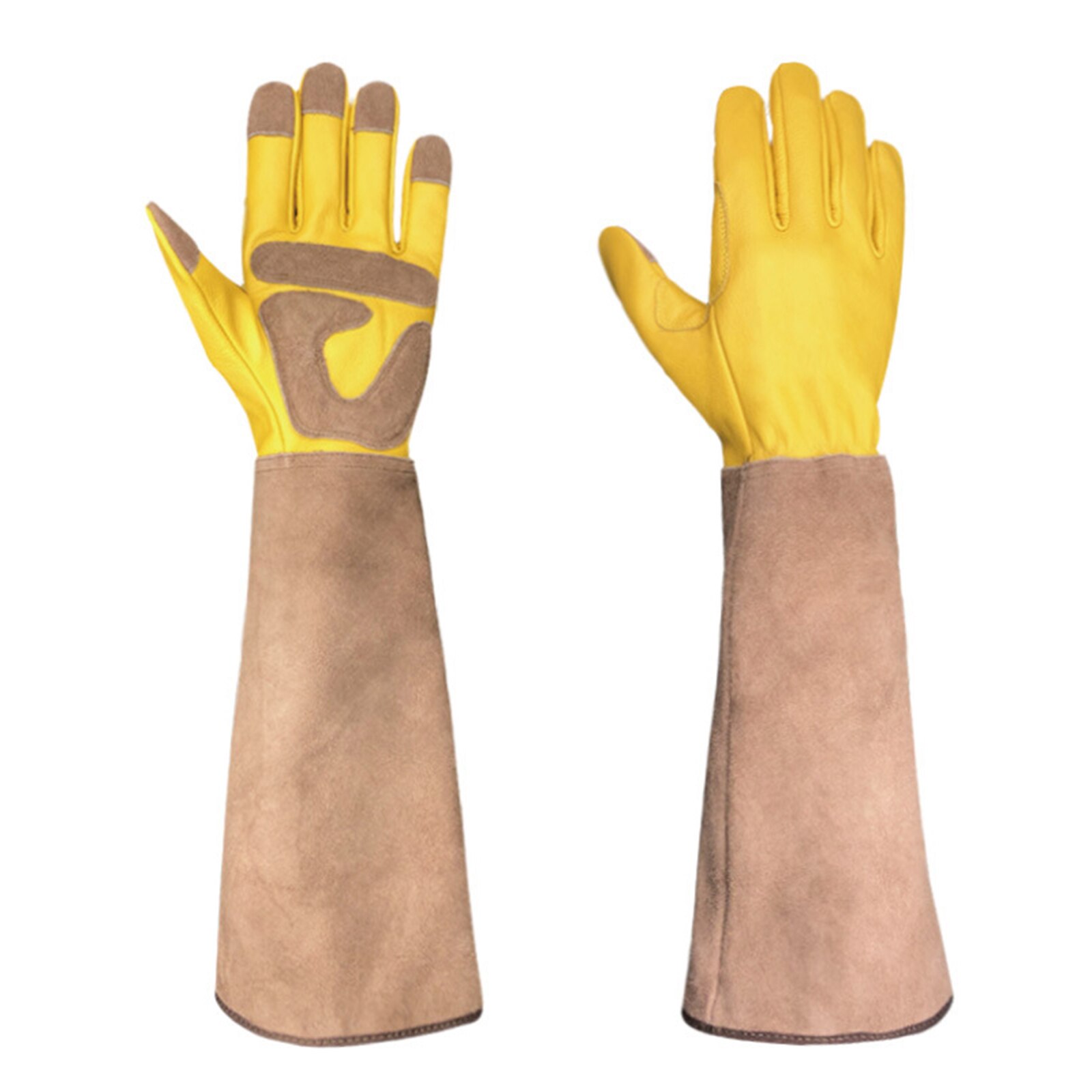 Lange Gartenarbeit Handschuhe Rose Rebschnitt Dorn nachweisen Garten Handschuhe mit Lange Unterarm Schutz Panzerhandschuhe unisex _ WK