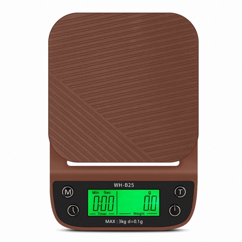 3kg 0,1g Digitale Elektronische Tropfen Kaffee küche Skala mit Timer LCD Küche Backen Kaffee Gewicht Gleichgewicht Schüssel Tropfen skala Timer