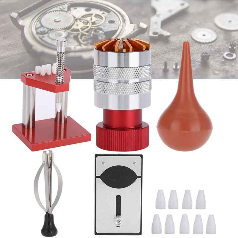 5Stck Uhr Reparatur einstellen Bausatz Gummi Staub Luft Gebläse Uhr Zurück fallen Öffner Hand Einstellung Werkzeug Für Uhrmacher Uhr reparatur Werkzeug Ki