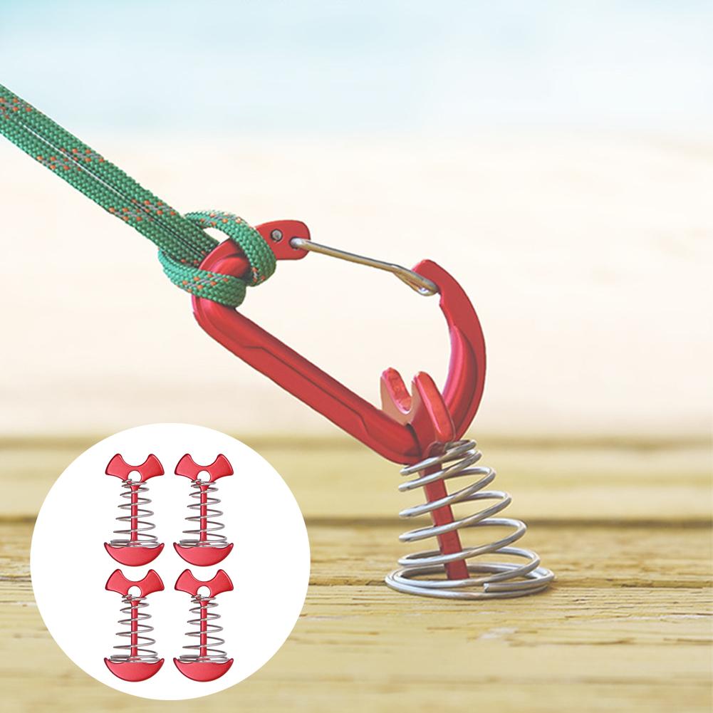 4Stck Fishbone Zelt Einsätze Heringe Aluminium Legierung Boden Nagel Haken Für Party Camping Anker Bolzen Fisch-förmigen Schnalle boden Nagel