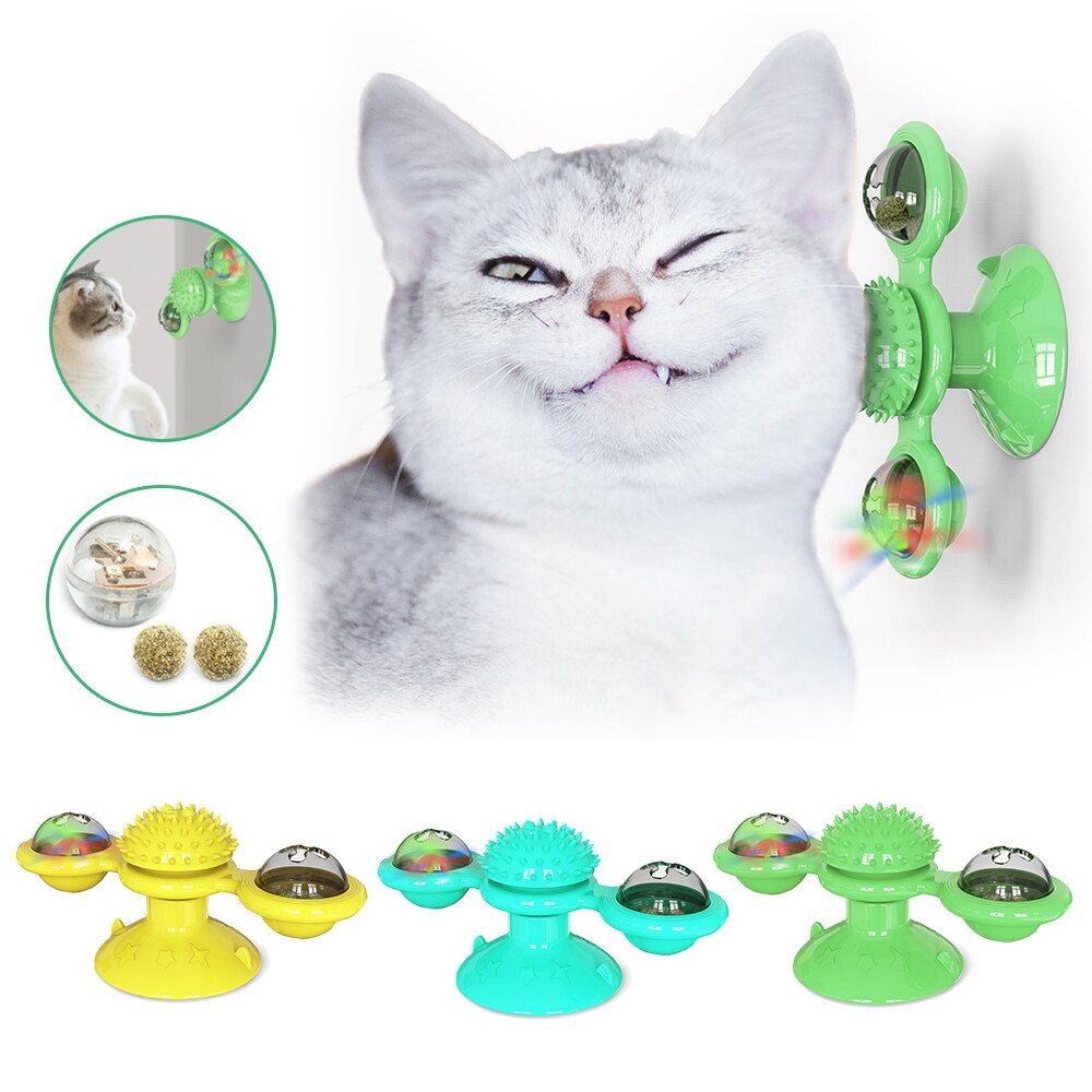 Haustier Spielzeug Für Katzen Interaktive Ausbildung Plattenspieler Windmühle Intelligenz Amüsement Spielzeug Für Katze Kätzchen Spielen Spiel Katze Liefert #15