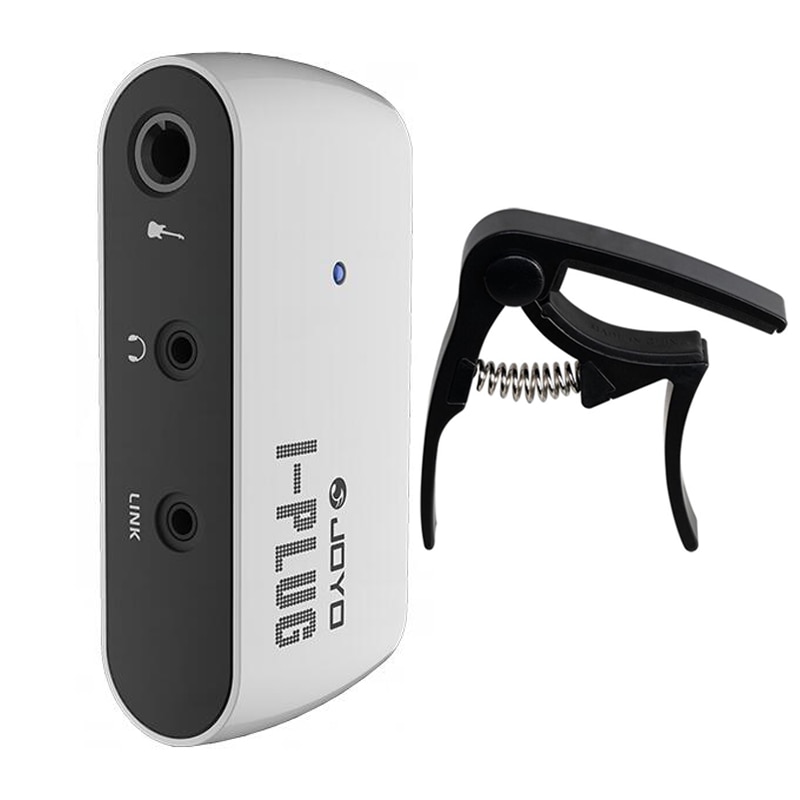 JOYO I-Stecker Elektrische Gitarre Verstärker Tragbare Mini Kopfhörer Ampere Verstärker übertreiben Wirkung für iPhone Android/Fenster