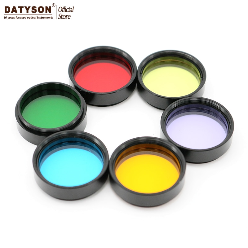 Datyson Teleskop Okular Filter 1,25 ''M28x0.6 Doppel-gewinde für Astronomische Teleskop Monokulare Astronomie Astrophotograph