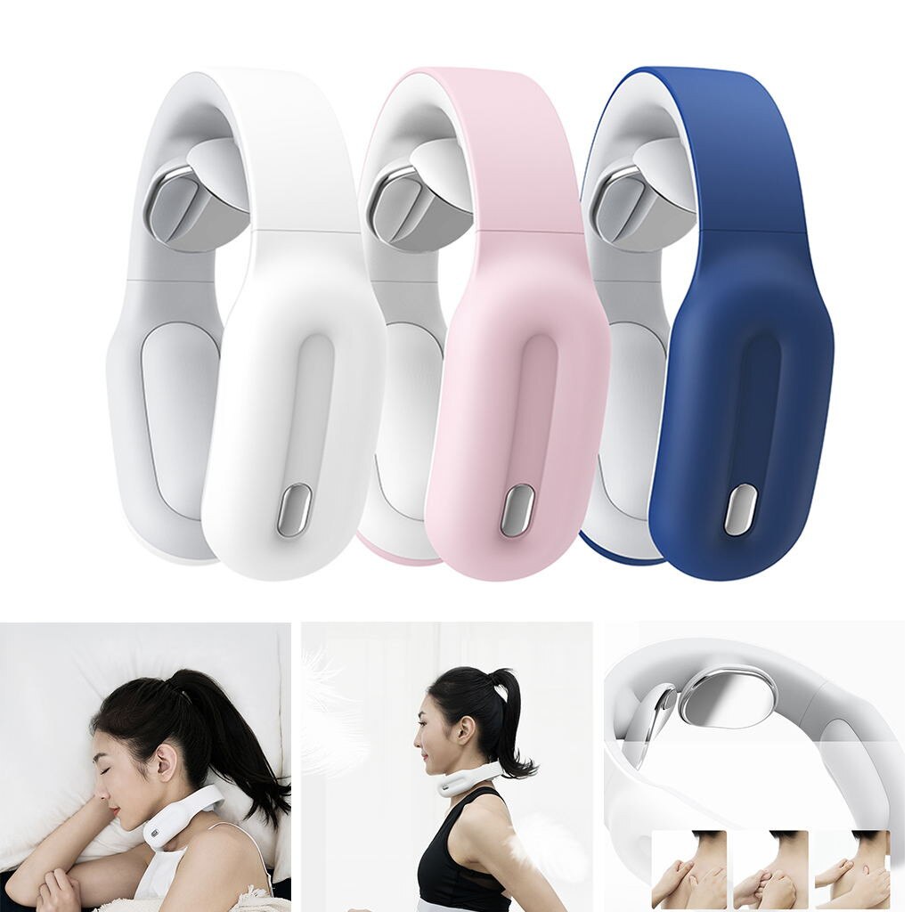 Clever Nacken Massagegerät Mit Heizung Funktion Drahtlose Reise Hals Massage Ausrügestochen 42 Celsius Konstante Massagegerät