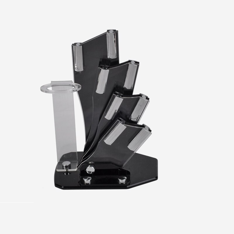 Timhome Acryl keramik messer Halfter stehen für küche keramikmesser Block für 3 ''4'' 5 ''6'' messer lagerung