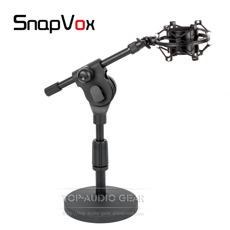 Tabletop Schreibtisch Mic Stand Suspension Halfter Für Focusrite Scarlett Studio CM 25 CM25 2i2 Mikrofon Schock montieren Stoßfest Clip