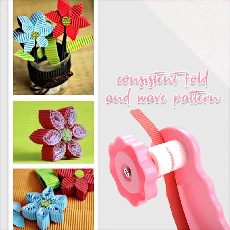 3D Papier Welle Quilling Crimper DIY Machen Gut Papier Handwerk Crimpen Werkzeug wie99