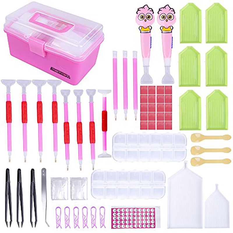 MACTING 118 stücke DIY Diamant Malerei Zubehör 5D Stickerei Stift Werkzeuge einstellen Kleber Stift Bausatz Pinzette Diamant Malerei Werkzeuge