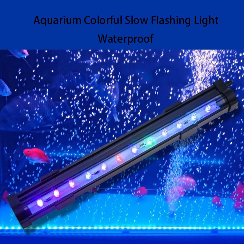 1W/2W/3W/4W Aquarium Licht LED Wasserdicht Aquarium Beleuchtung Unterwasser Fisch lampe Aquarien Dekor Anlage Lampe 100-240V Lichter