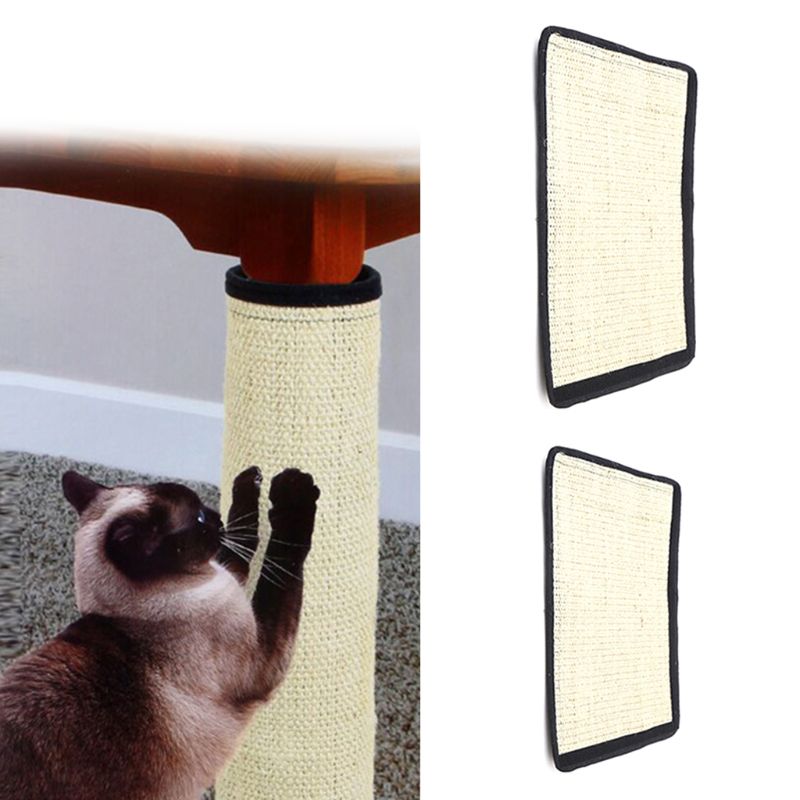 Haustier Katze Kätzchen Klaue Kratzen Spielen matt Hängen Bett Sisal Hanf Pad Bord Teppich Für Möbel Schutz