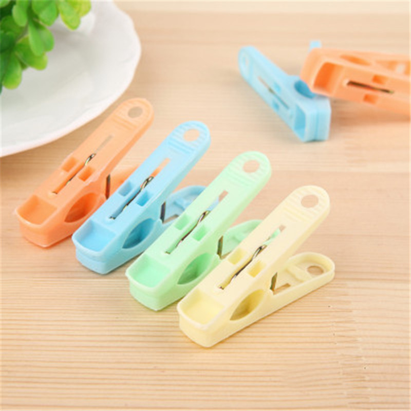 20 teile/los Wäsche Kleidung Stifte Farbe Hängen Heringe Clips schwer Pflicht Kleidung Heringe Kunststoff KleiderbüGel Gestelle Wäscheklammern 6A0157