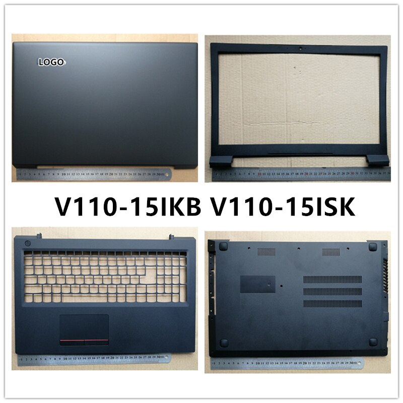 Neue Laptop Für Lenovo V110-15IKB V110-15ISK LCD zurück Startseite oben fallen/LCD Vordere Lünette/Palmrest/Boden Basis abdeckung fallen