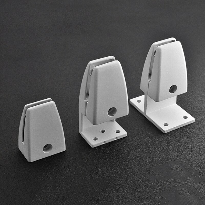 Glas Regal Halfter Glas Klemmen T Förmigen Aluminium Legierung Regal Unterstützung Halterung Heimat-Sekretariat Schreibtisch Glas Bildschirm Ordner Clip