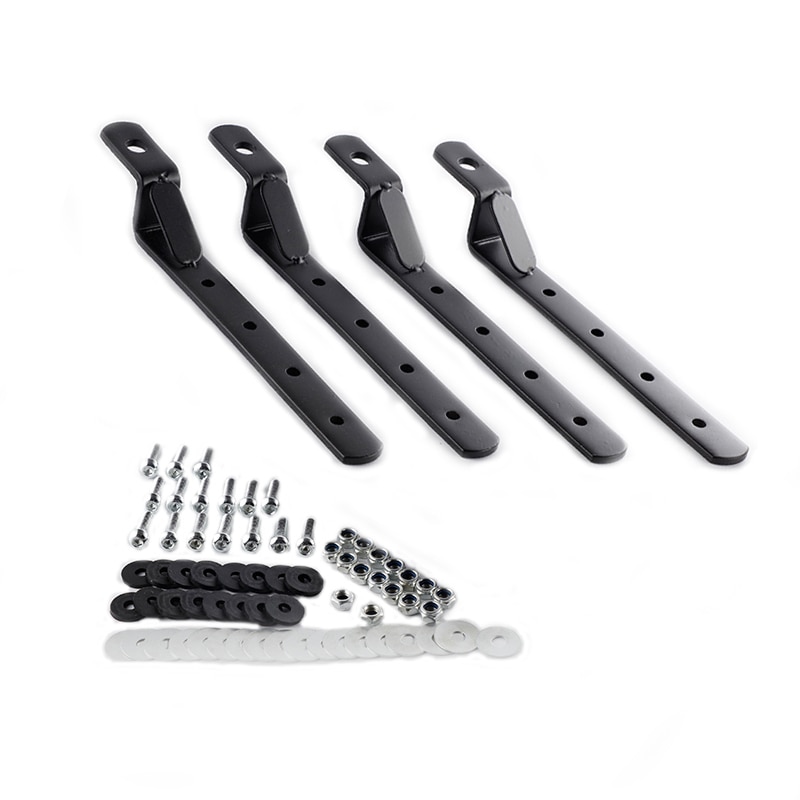 Universal- Motorrad Schwere Motorrad Hart Weich sattel taschen sattel Montage Bausatz einstellen