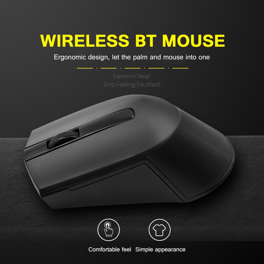 Bluetooth 4,2 Stumm Maus kabellos Ergonomische Tragbare Bluetooth Mäbenutzen Büros Pflege Computer Liefert für Computer PC Telefon
