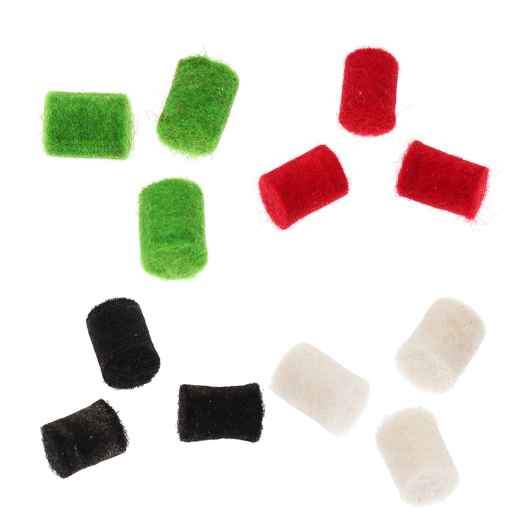 20 stücke Saxophon Stoßstange Filze Sax Reparatur Teile Saxophon Schlüssel Schutz Fühlte Stoßstange Alt Tenor Sopran Saxophon Teile