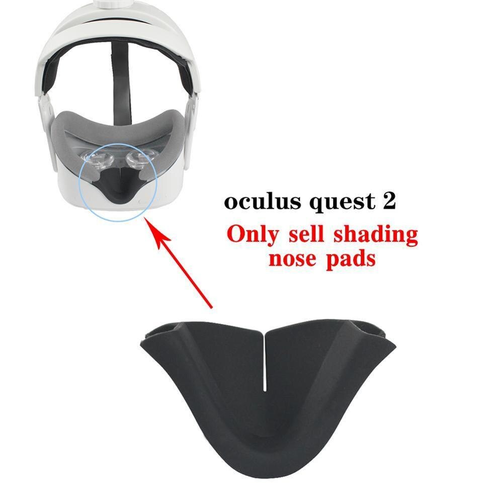 Licht-Blockierung Nase Pad Für Oculus Suche 2 VR Gläser Schattierung Halterung Anti-Leckage VR Silikon Umweltfreundliche Pad