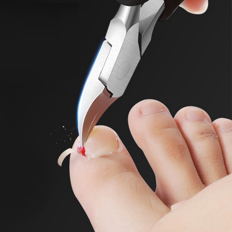 Edelstahl + ABS Nagel Häutchen Zange Haarschneidemaschine Fingernagel Zehennagel Schere Zange nagel Haarschneidemaschine Trimmen Manikübetreffend Werkzeug