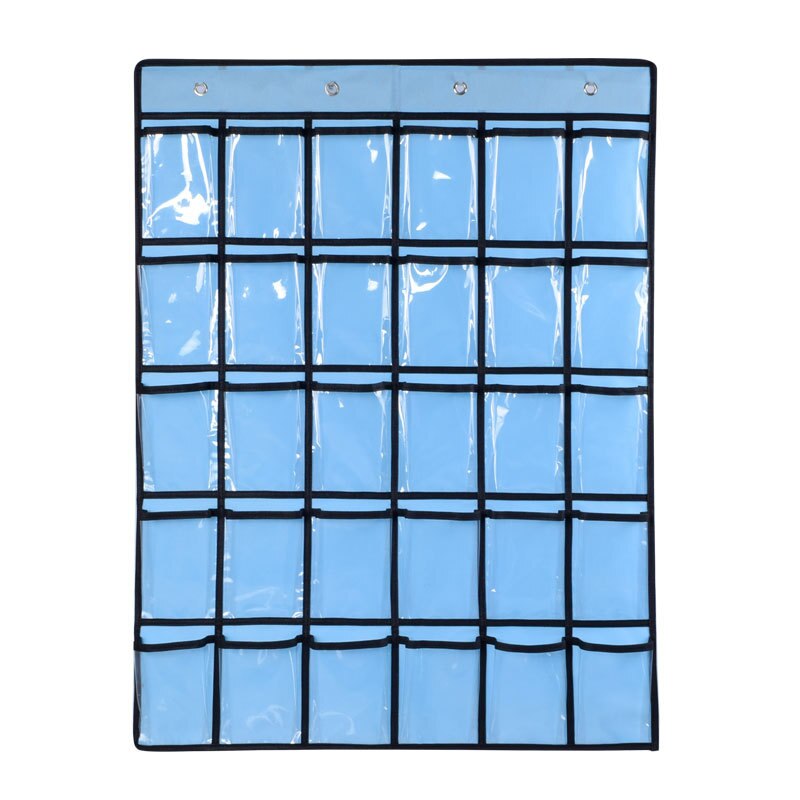 30 taschen Haushalt Klare Hängende Tasche Telefon Jewelly Schlüssel Karte Lagerung Tasche Veranstalter für Tür Zurück Wohnheim Zimmer Klassenzimmer