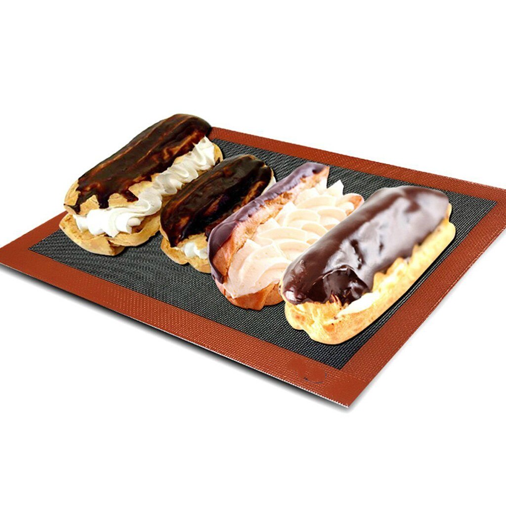 Silikon Backen matt Blatt Backformen Backofen Nicht Stock Cookie Tablett Hitzebeständig Ofen matt Liner Antihaft Teig rollen matt