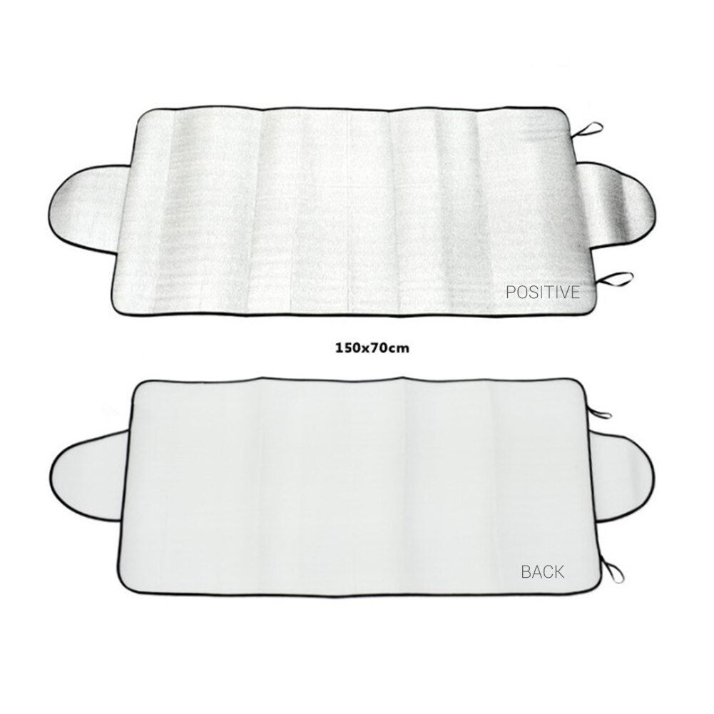 150*70cm Auto Windschutzscheibe Sonnenschirm in Winter Schnee Und Frost Eis Sommer Anti-Uv Isolierung Staubdicht Auto Schutz Sonnenschirm