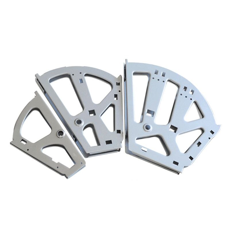 1 paar Edelstahl Möbel Scharniere Schuhe Schublade Schrank Scharnier Gestell 1/2/3 Schicht Heimat Möbel Hardware- Zubehör