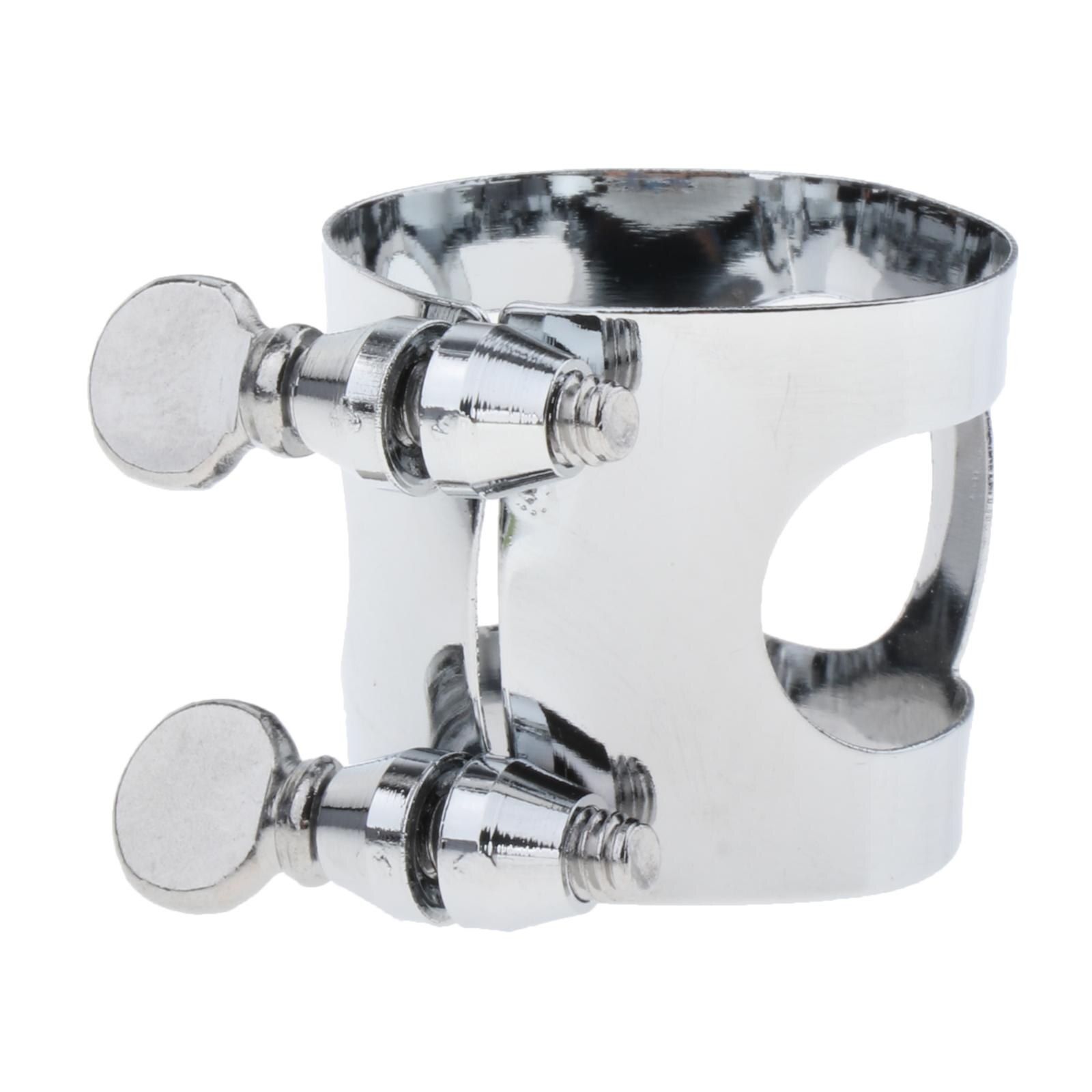 Saxophon Mundstück Ligatur Klemme E Alt Saxophon Ligatur Clip Doppel schrauben Saxophon Mundstück Ligatur Verschluss