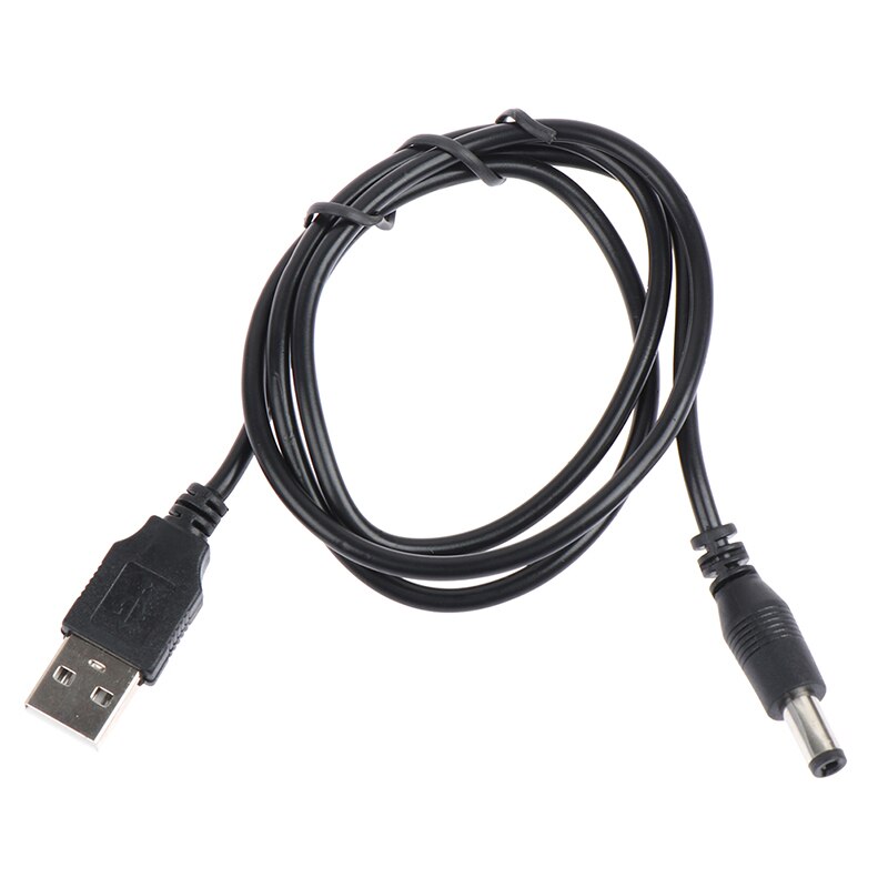 1pc USB 5V Ladegerät Energie Kabel zu DC 5,5mm stecker Jack USB Energie Kabel Für MP3/MP4 Spieler