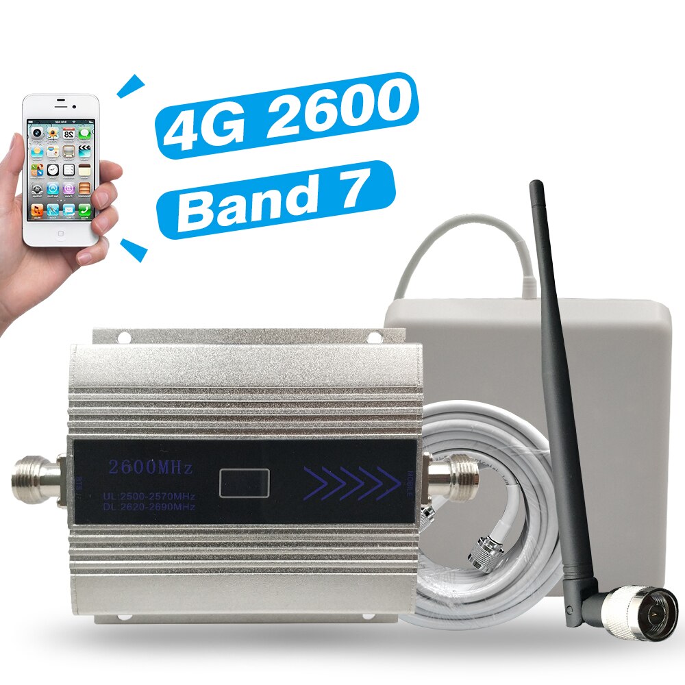 4G Signal Booster FDD-LTE 2600 (LTE Band 7) praktisch Signal Verstärker 4G 2600mhz Internet Handy, Mobiltelefon Signal Verstärker Antenne Bausätze