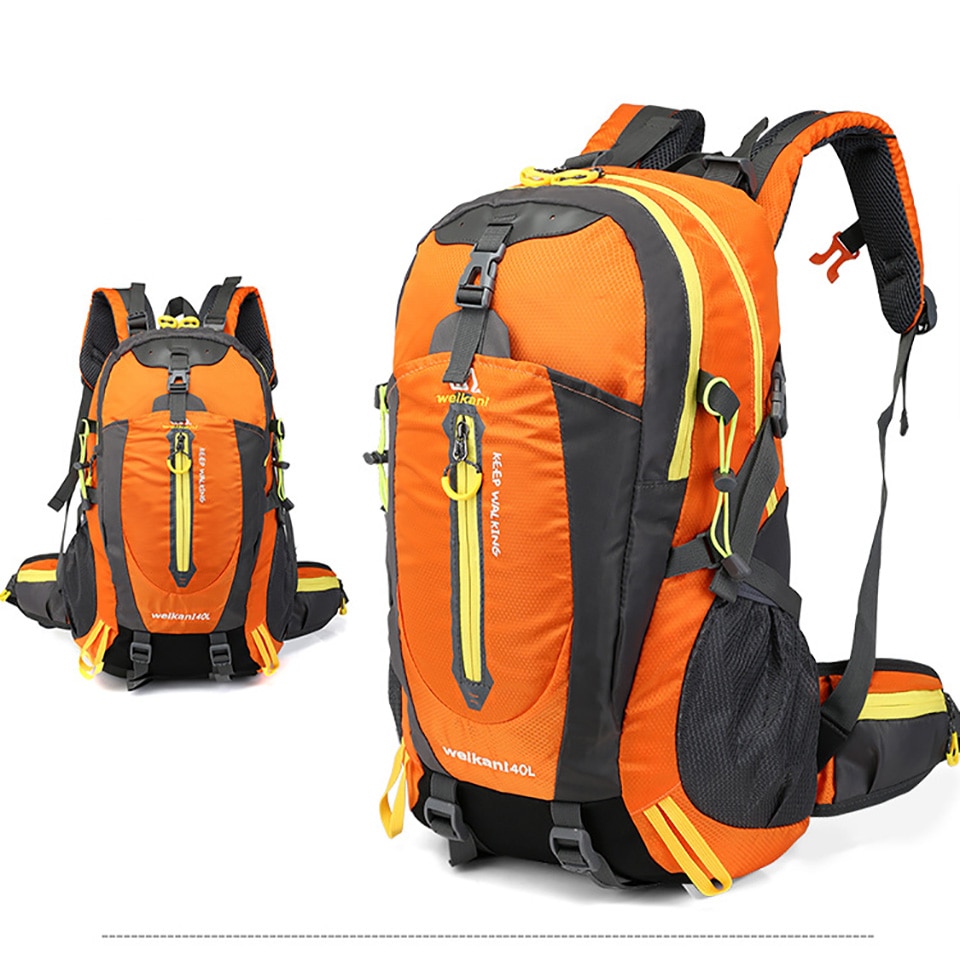 40L draussen Taschen Sport Reise Bergsteigen Rucksack Camping Wandern Wandern Rucksack Reise Wasserdichte Fahrrad Rucksack