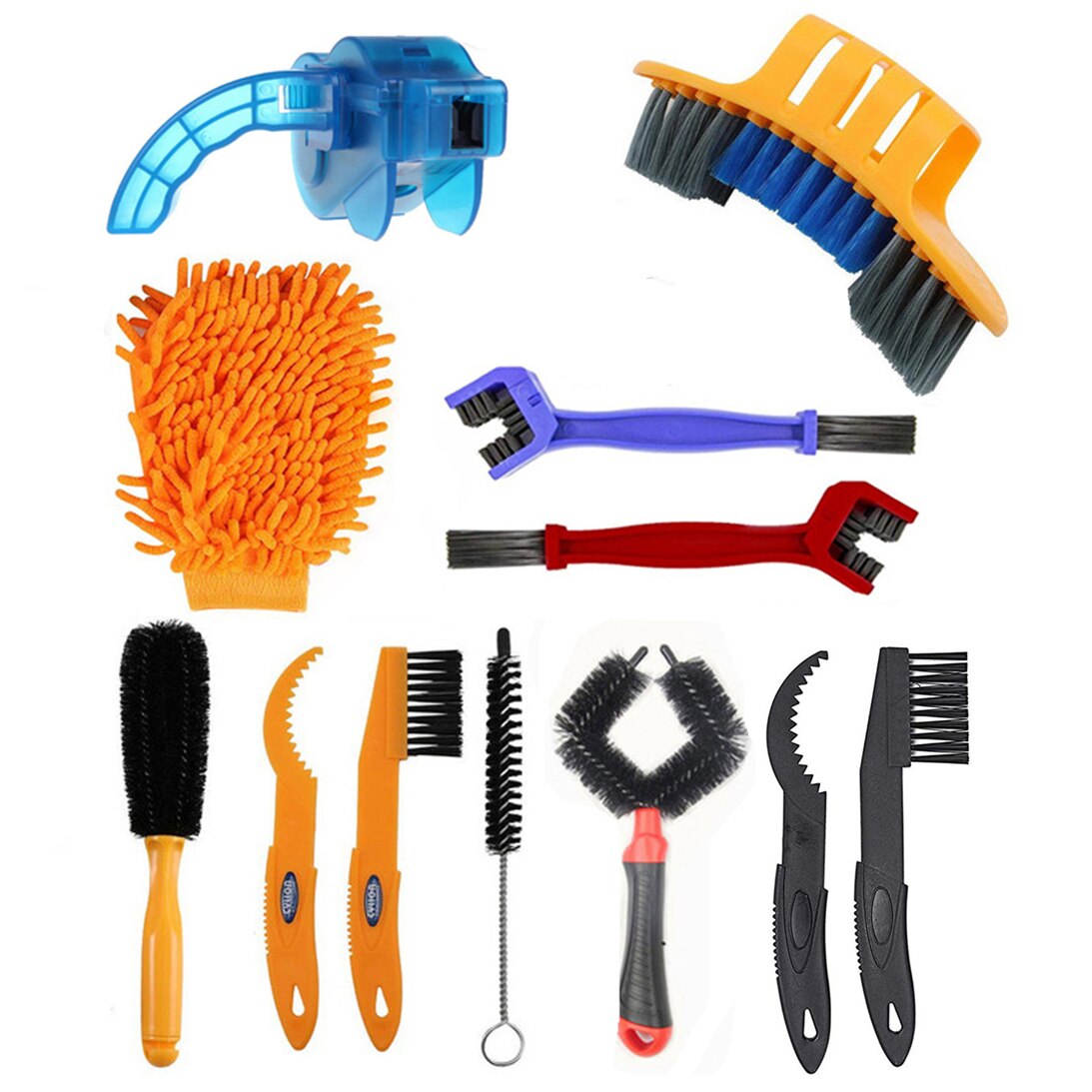 Fahrrad Kette Reiniger Wäscher Bürsten Mountainbike Waschen Werkzeug einstellen Radfahren Reinigung Bausatz Fahrrad Reparatur Werkzeuge Fahrrad Zubehör