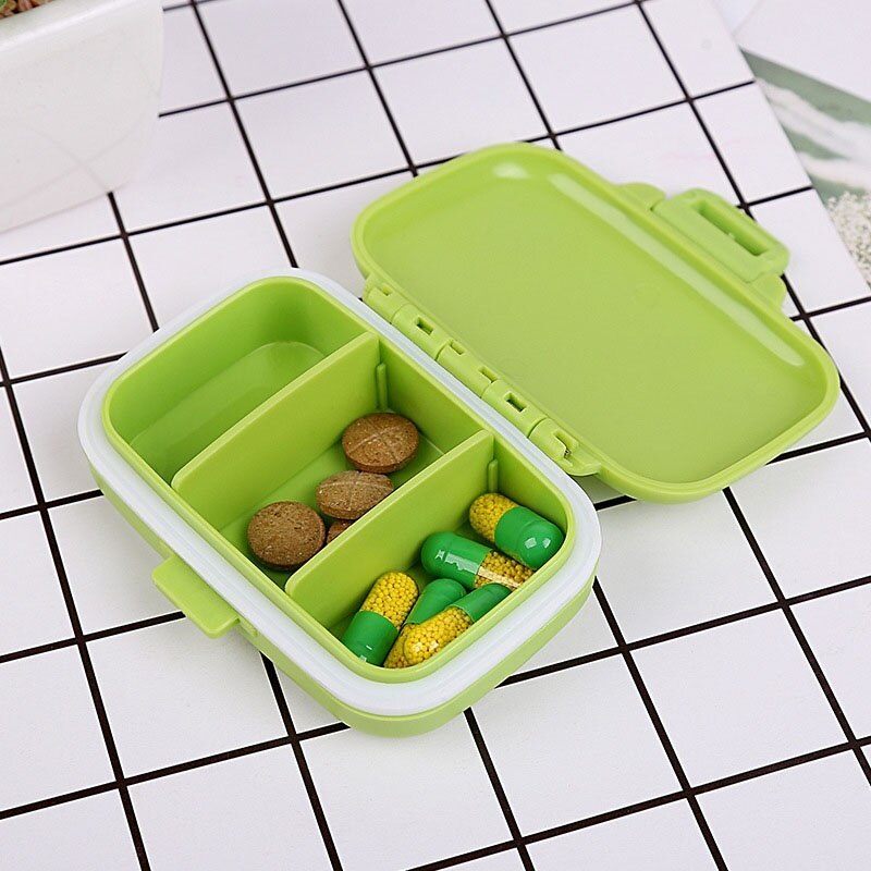 Kawaii Organizer Kasten Für Medizin Vitamin Pille Tablette Bausatz Nachtisch Orangizer fallen Lagerung Kasten Haushalt fallen