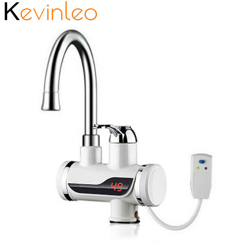 Wasser Heizung sofortig 3000W Tankless Elektrische Wasser Heizung Wasserhahn Küche Momentanen Heizung klopfen Wasser Heizung für EU UNS