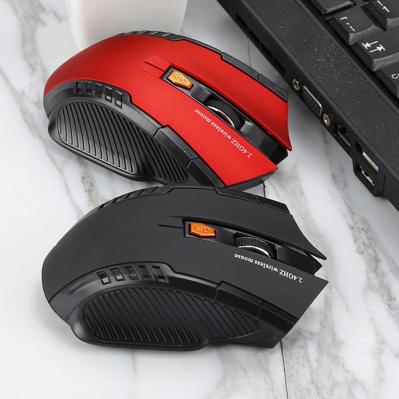 Für Laptop Schreibtisch PC 1600DPI 2,4 GHz kabellos Spielen BT Maus 6 tasten Computer Spielen Maus kabellos USB Verbinden mit Bluetooth