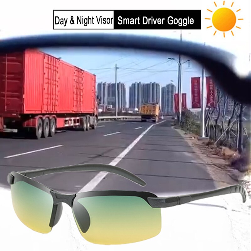 Schild & Nachtsicht Fahrer Brille Anti-Blendung Nacht Fahren Verbesserte Licht Brille Sonnenbrille Brille Auto Zubehör