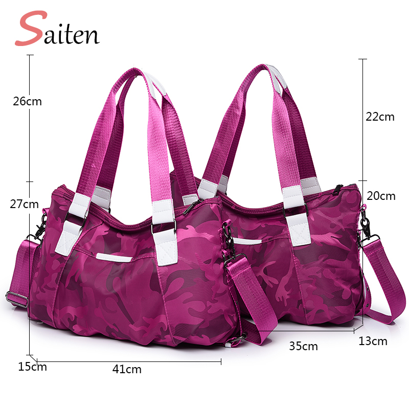 Hohe Kapazität Tote Taschen Weibliche lässig Ipad Fach Handtaschen Schulter Taschen Für Frauen Neue Nylon Wasserdichte Damen Tasche